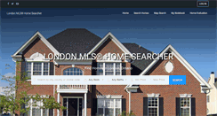 Desktop Screenshot of londonhomesearcher.com